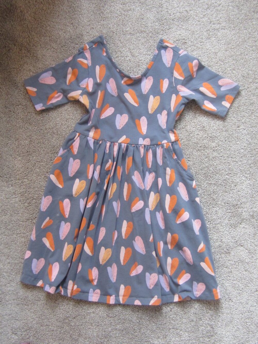 Quince Organic Cotton Girl's Dress Size 7